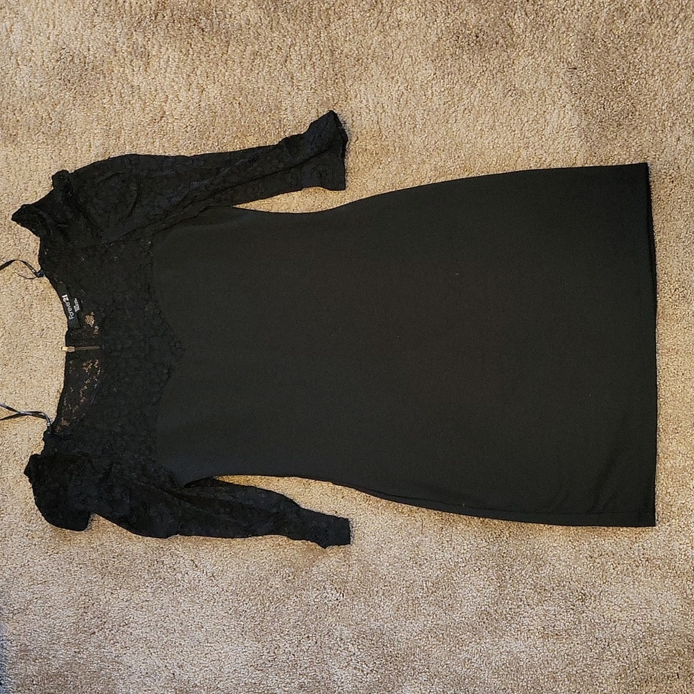Forever 21 black mini dress